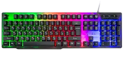 Клавіатура Vinga KB414 RGB Black