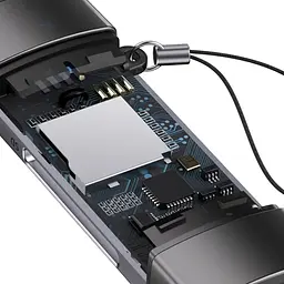 Кардридер USB Lite, Grey, Type-C / USB 3.0 - microSD / SD (WKQX060113) Baseus teh0028488 - мініатюра 7
