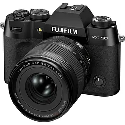 Бездзеркальний фотоапарат Fujifilm X-T50 Kit XF 16-50mm f/2.8-4.8 R LM WR Black (16828478) [172736] - мініатюра 3