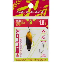 Блешня Select Welldy 1.8g 31mm #29 Fried Sugar Zephyr - мініатюра 2