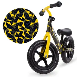 Велобіг велосипед Kidwell Rebel Yellow - мініатюра 3