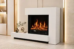 Електричний камін Paylot Mini Right 1500 Вт з порталом, звук потріскування дров (10080123) - мініатюра 2