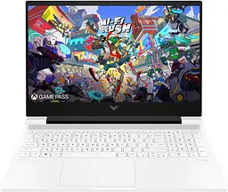 Ноутбук HP Victus 16-s1023ru 16.1" FHD IPS,300n/Ryz5 8645HS (5.0)/16Gb/SSD512Gb/RTX 4050,6GB/Подсв/DOS/Белый (B83BSEA)