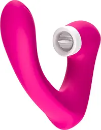 Вібратор Stymulator silicone Rose Red Boss Series 52-00056 102056 - мініатюра 5