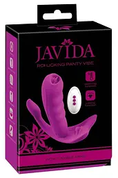 Вібратор Javida Licking Panty Vibe, 11 см (рожевий) - мініатюра 8