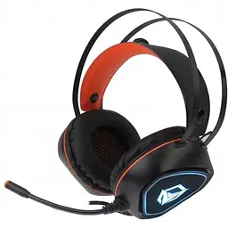 Дротова гарнітура Meetion Gaming Backlit MT-HP020, USB, 2х3.5mm, 1.8m, black