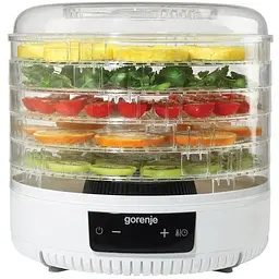 Сушарка для фруктів і овочів Gorenje FDK 500 GCW (KYS-336F6) (6401183)
