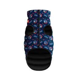 Куртка WAUDOG Clothes для собак, малюнок Бетмен червоно-блакитний, розмір L65