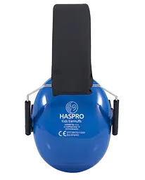 Дитячі протишумові навушники Haspro від 1.5 до 12 років SNR 27 дБ сині (1251-02) - мініатюра 7