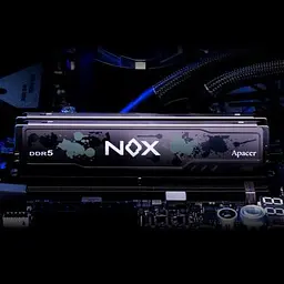 Модуль пам'яті для комп'ютера DDR5 32GB (2x16GB) 5600 MHz NOX Apacer (AH5U32G56C522MBAA-2) - мініатюра 5