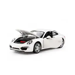 Машинка Rastar PORSCHE 911 CARRERA S 1:24 білий 56200 - мініатюра 3