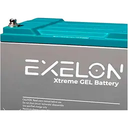 Акумулятор Exelon GEL 12V (12V/100Ah/1200Wh) (EXG100-12) [114127] - мініатюра 2