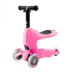 Самокат Micro Mini2go Deluxe Plus рожевий (MMD033) - мініатюра 8