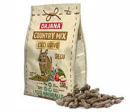Корм Dajana Country mix Exclusive для дегу 500 г (DP413J) - мініатюра 2