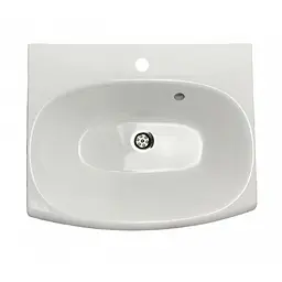 Умивальник накладний Adamant LOGAN-60 (600х500) Classic white-01 - мініатюра 2