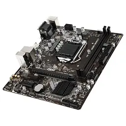 Материнська плата MSI H310M Pro-VDH (H310M Pro-VDH) (Socket 1151 v2, Intel H310, Micro-ATX) Б/в - мініатюра 2