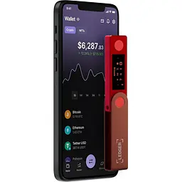 Апаратний гаманець для криптовалют Ledger Nano X Ruby Red (LNXRR) - мініатюра 6