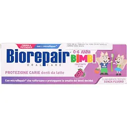 Дитяча зубна паста Biorepair Веселе мишеня, виноград, 0-6 років, 50 мл - мініатюра 7