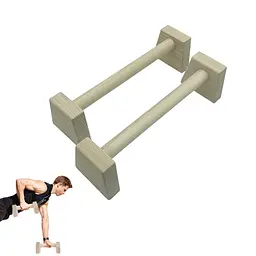 Паралетси, упори для віджимання дерев'яні Wood Gym Push Up NE-WD-40 з бука 40 см 2 шт - мініатюра 5