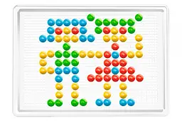 Дитяча розвиваюча мозаїка №5 3374TXK, 240 фішок в наборі - мініатюра 4