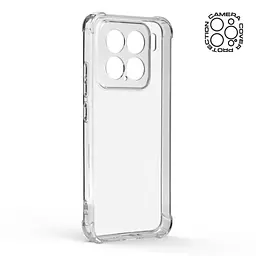 Прозрачный чехол для Xiaomi 15 с защитой камеры и усиленными бортами, тонкий, силиконовый, бесцветный, ударопрочный, противоударный бампер с закрытой камерой, ArmorStandart (ARM82310) - мініатюра 2