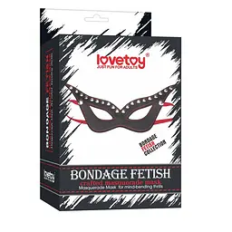 Маска Lovetoy Fetish Collection Masquerade OS чорний - мініатюра 9