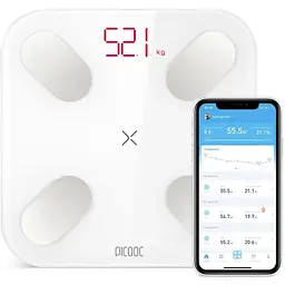 Розумні ваги Picooc Mini Lite з Bluetooth 26х26 см - мініатюра 4