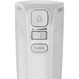 Міксер ручний Electrolux 500Вт насадки-4 турборежим білий - мініатюра 4