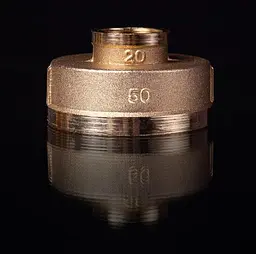 Муфта перехідна Lexline К.0320-В 3/4"х 2"В посилена латунь 30412 - мініатюра 2