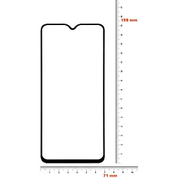 Захисне скло BeCover Premium для Samsung Galaxy A02 SM-A022 / M02 SM-M022 Black (705594) - мініатюра 2