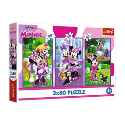 Пазл Trefl Mickey&friends Мінні та друзі 3x80 (5900511348897)
