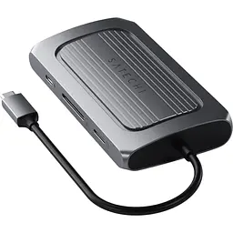 Адаптер Satechi USB4 Multiport Adapter with 8K HDMI Space Gray (ST-U4MA3M) - мініатюра 2