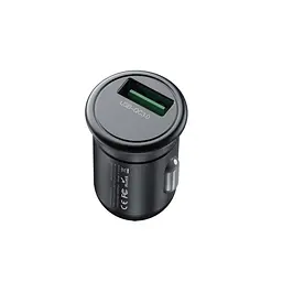 Автомобільний зарядний пристрій XO CC46 QC3.0 18W Сірий - мініатюра 2