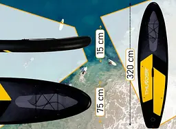 Надувна SUP дошка THUNDER IPPO 320 см з веслом - мініатюра 10