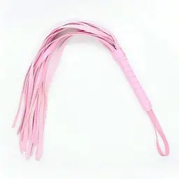 Флогер Toyz4lovers Frusta a frange Squash Whip, 45 см (рожевий)