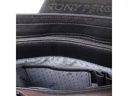 Чоловіча сумка через плече з м'якої натуральної шкіри TONY PEROTTI 24×24×8 см sum0027411 - мініатюра 8