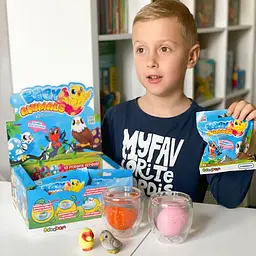 Іграшка що зростає в яйці «Eggy Animals» 91/CN22 #Sbabam - ПТАШКИ в пакеті - мініатюра 8