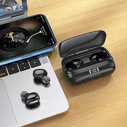 Бездротові навушники Bluetooth Borofone BE55 (Чорний) - мініатюра 6