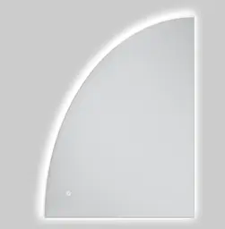 Дзеркало Mixxus Premium TOPPER MS02-75x100 (LED Touch, Anti-fog (3-6,5kK)) (MP6634) - мініатюра 3