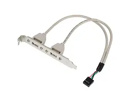 Перехідник ATCOM 2XUSB 2.0 (15257)