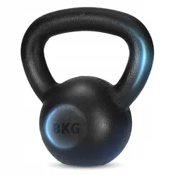 Гиря металева 4FIZJO 8 кг Black (P-5907739319821) - мініатюра 7