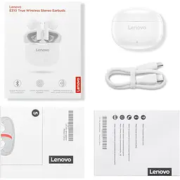 Навушники Lenovo TWS E310 Earbuds White (GXD1Q65145) - мініатюра 8