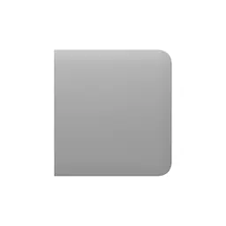 Розумний вимикач Ajax SideButton б/2-way димний