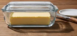 Маслянка з кришкою скляна Luminarc Butter 17 см (N3913) - мініатюра 3