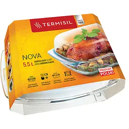 Форма для запікання Termisil прямокутна з кришкою 5.5 л (PNSP550A) - мініатюра 2