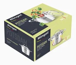 Каструля з кришкою Ringel Potsdam 16 см 1.5 л (RG-2010-16) - мініатюра 4
