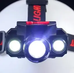 Налобний ліхтар BL 1805 COB XPE 18650 USB Charge Акумуляторний - мініатюра 5