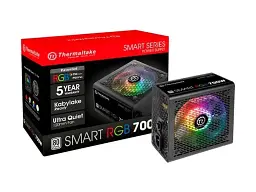 Блок живлення Thermaltake Smart RGB 700W (PS-SPR-0700NHSAWE-1) - мініатюра 4