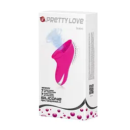 Вібратор для клітора Pretty Love Isaac, 13.8 см (рожевий) - мініатюра 9