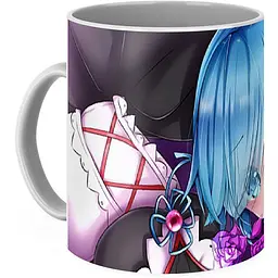 Кухоль GeekLand Життя з нуля в альтернативному світі Re:Zero Рем RZ.02.08 330 мл різнобарвний - мініатюра 2